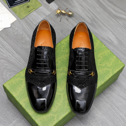 Replica Gucci Oxfords Shoes For Men #1209291 $82.00 USD for Wholesale