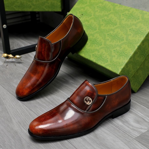 Wholesale Gucci Oxfords Shoes For Men #1209292 $82.00 USD, Wholesale Quality Replica Gucci Oxfords Shoes