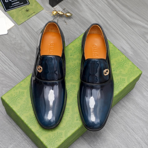 Replica Gucci Oxfords Shoes For Men #1209293 $82.00 USD for Wholesale