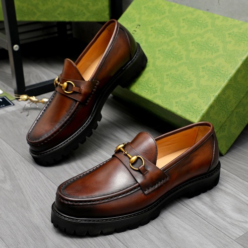 Wholesale Gucci Oxfords Shoes For Men #1209320 $82.00 USD, Wholesale Quality Replica Gucci Oxfords Shoes