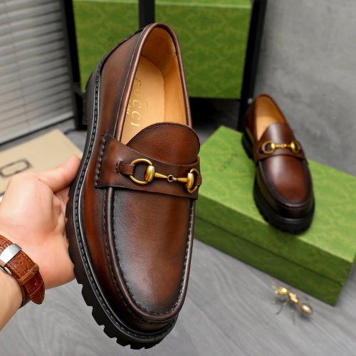 Replica Gucci Oxfords Shoes For Men #1209320 $82.00 USD for Wholesale