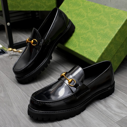 Wholesale Gucci Oxfords Shoes For Men #1209322 $82.00 USD, Wholesale Quality Replica Gucci Oxfords Shoes