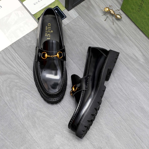 Replica Gucci Oxfords Shoes For Men #1209322 $82.00 USD for Wholesale