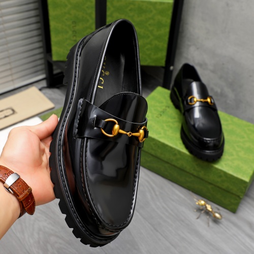 Replica Gucci Oxfords Shoes For Men #1209322 $82.00 USD for Wholesale