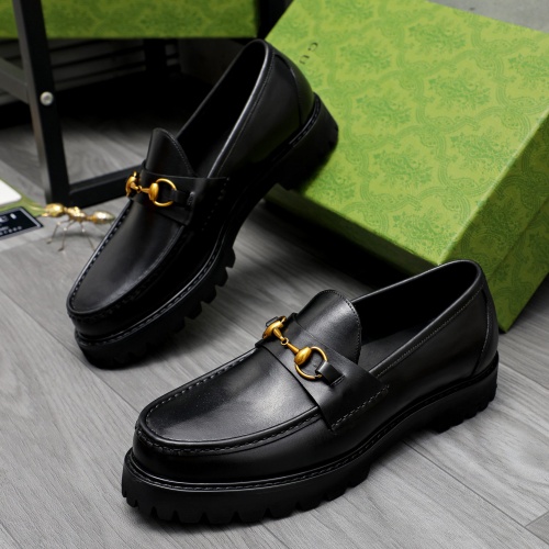 Wholesale Gucci Oxfords Shoes For Men #1209323 $82.00 USD, Wholesale Quality Replica Gucci Oxfords Shoes