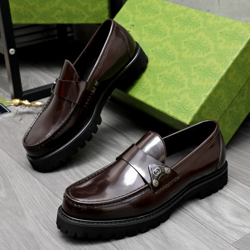 Wholesale Gucci Oxfords Shoes For Men #1209324 $82.00 USD, Wholesale Quality Replica Gucci Oxfords Shoes