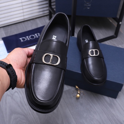 Replica Christian Dior Leather Shoes For Men #1209331 $96.00 USD for Wholesale