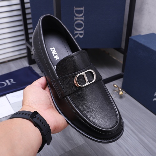 Replica Christian Dior Leather Shoes For Men #1209331 $96.00 USD for Wholesale