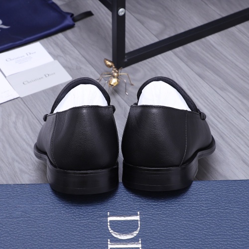 Replica Christian Dior Leather Shoes For Men #1209337 $98.00 USD for Wholesale