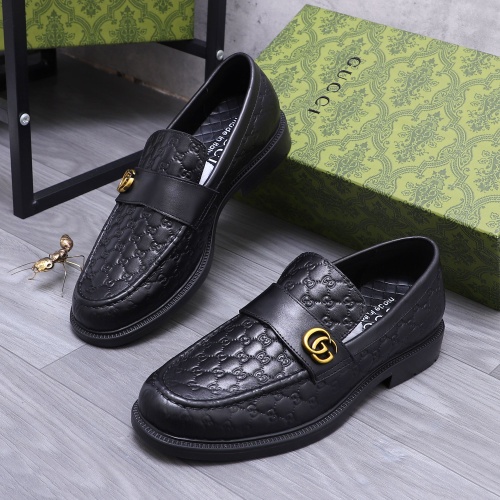 Wholesale Gucci Oxfords Shoes For Men #1209386 $88.00 USD, Wholesale Quality Replica Gucci Oxfords Shoes