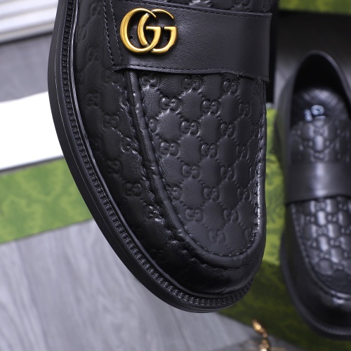 Replica Gucci Oxfords Shoes For Men #1209386 $88.00 USD for Wholesale