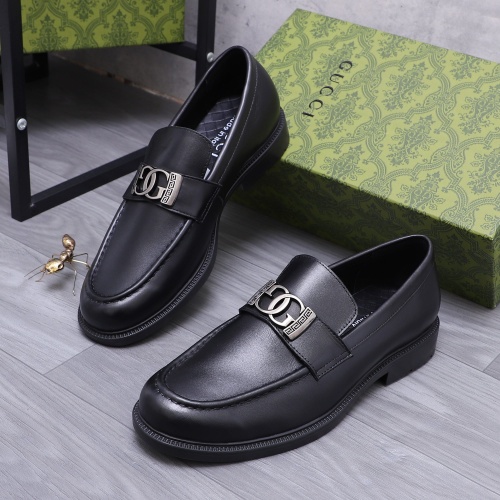 Wholesale Gucci Oxfords Shoes For Men #1209387 $88.00 USD, Wholesale Quality Replica Gucci Oxfords Shoes