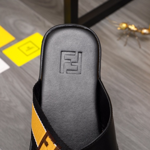 Replica Fendi Slippers For Men #1209403 $42.00 USD for Wholesale