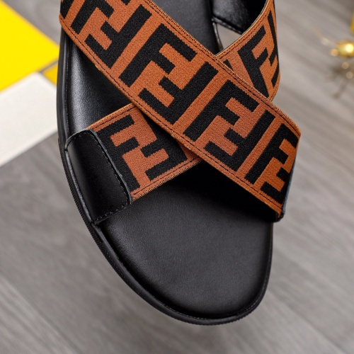 Replica Fendi Slippers For Men #1209412 $42.00 USD for Wholesale