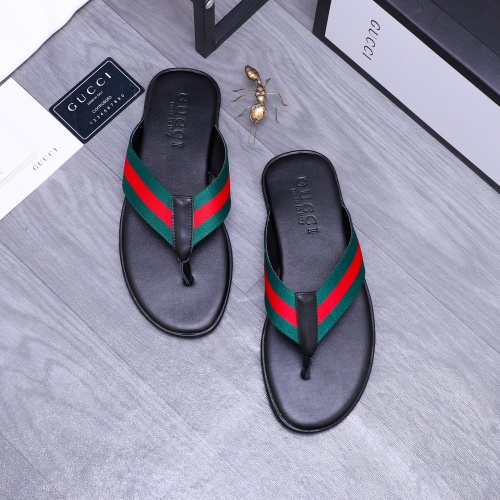 Wholesale Gucci Slippers For Men #1209422 $42.00 USD, Wholesale Quality Replica Gucci Slippers