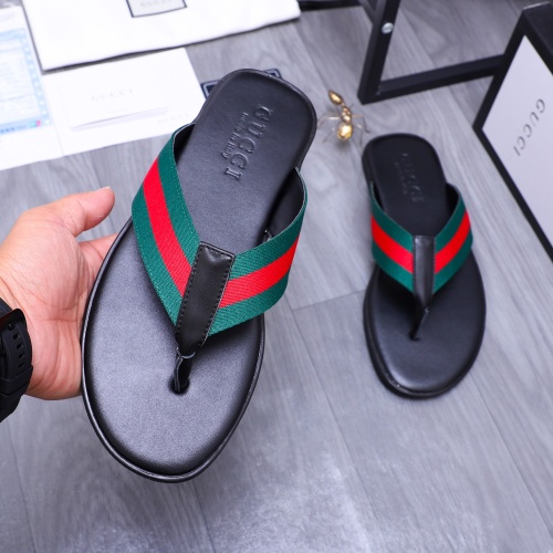 Replica Gucci Slippers For Men #1209422 $42.00 USD for Wholesale