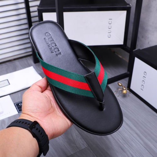 Replica Gucci Slippers For Men #1209422 $42.00 USD for Wholesale