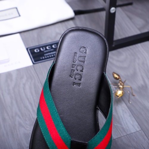 Replica Gucci Slippers For Men #1209422 $42.00 USD for Wholesale