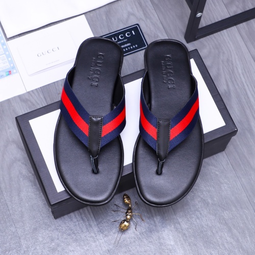 Replica Gucci Slippers For Men #1209423 $42.00 USD for Wholesale