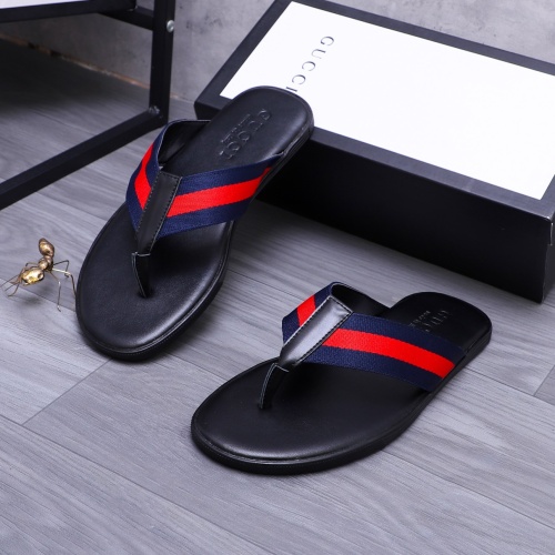 Replica Gucci Slippers For Men #1209423 $42.00 USD for Wholesale