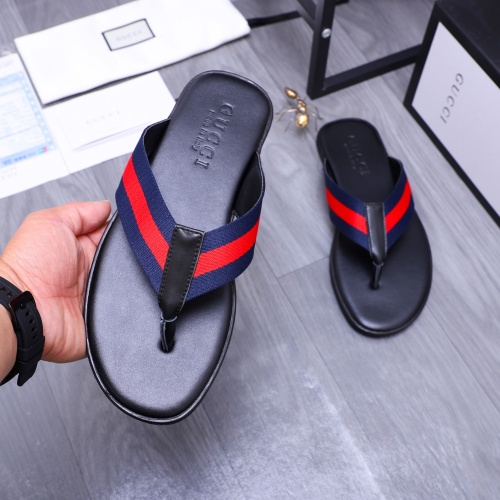 Replica Gucci Slippers For Men #1209423 $42.00 USD for Wholesale