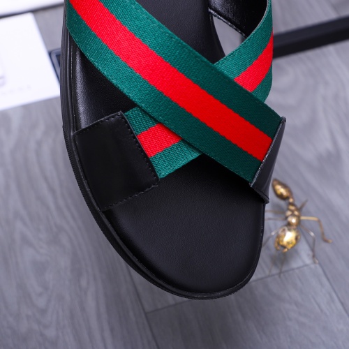 Replica Gucci Slippers For Men #1209424 $42.00 USD for Wholesale