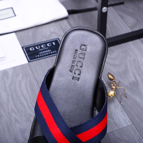 Replica Gucci Slippers For Men #1209425 $42.00 USD for Wholesale