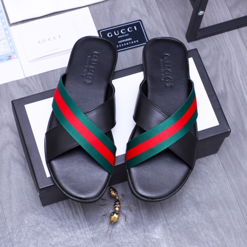 Replica Gucci Slippers For Men #1209426 $42.00 USD for Wholesale