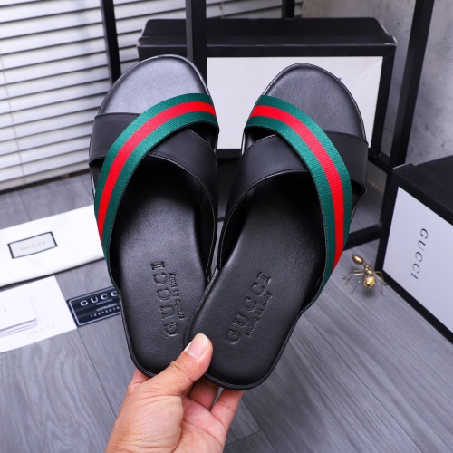 Replica Gucci Slippers For Men #1209426 $42.00 USD for Wholesale