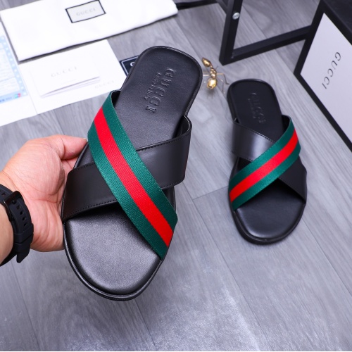 Replica Gucci Slippers For Men #1209426 $42.00 USD for Wholesale