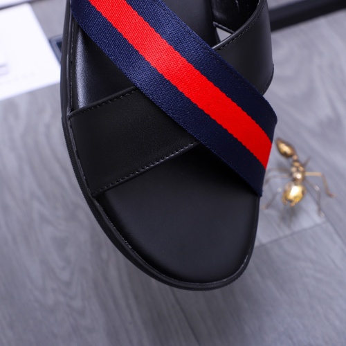 Replica Gucci Slippers For Men #1209428 $42.00 USD for Wholesale