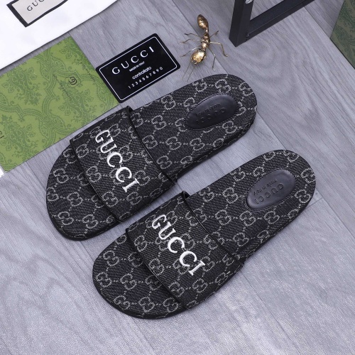 Replica Gucci Slippers For Men #1209429 $60.00 USD for Wholesale