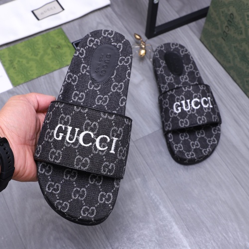 Replica Gucci Slippers For Men #1209429 $60.00 USD for Wholesale