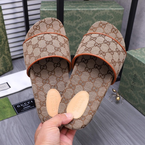 Replica Gucci Slippers For Men #1209431 $60.00 USD for Wholesale