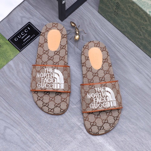 Wholesale Gucci Slippers For Men #1209433 $60.00 USD, Wholesale Quality Replica Gucci Slippers