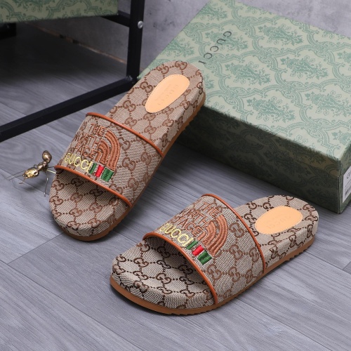 Replica Gucci Slippers For Men #1209435 $60.00 USD for Wholesale