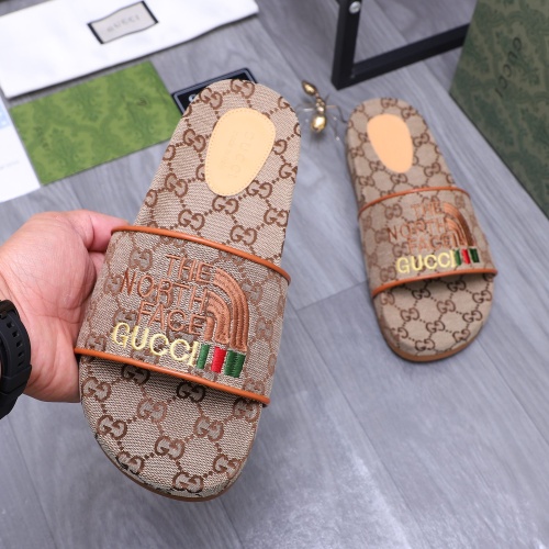 Replica Gucci Slippers For Men #1209435 $60.00 USD for Wholesale