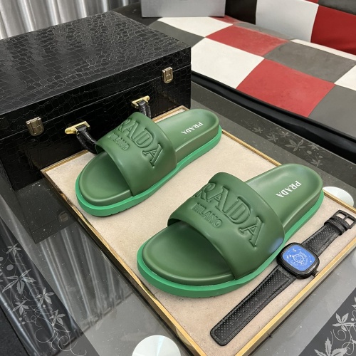 Replica Prada Slippers For Men #1209443 $56.00 USD for Wholesale