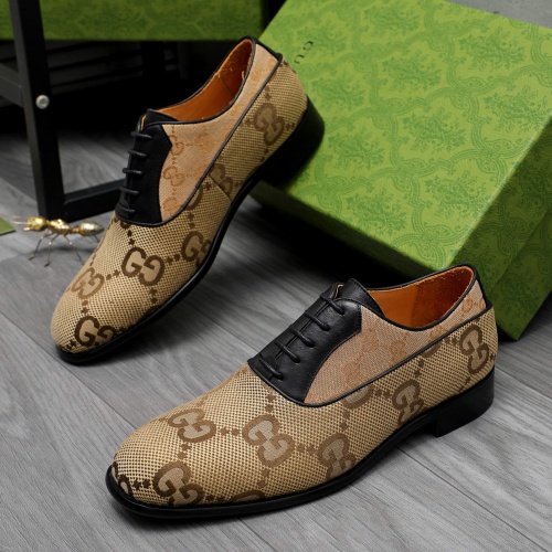 Wholesale Gucci Oxfords Shoes For Men #1209456 $82.00 USD, Wholesale Quality Replica Gucci Oxfords Shoes