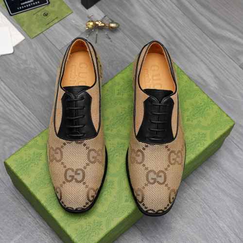 Replica Gucci Oxfords Shoes For Men #1209456 $82.00 USD for Wholesale