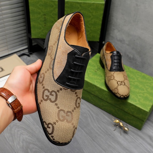 Replica Gucci Oxfords Shoes For Men #1209456 $82.00 USD for Wholesale