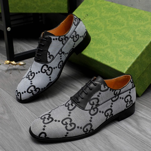 Wholesale Gucci Oxfords Shoes For Men #1209457 $82.00 USD, Wholesale Quality Replica Gucci Oxfords Shoes