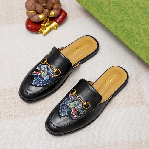 Wholesale Gucci Slippers For Men #1209472 $68.00 USD, Wholesale Quality Replica Gucci Slippers