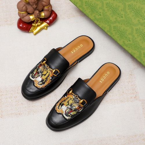 Wholesale Gucci Slippers For Men #1209473 $68.00 USD, Wholesale Quality Replica Gucci Slippers