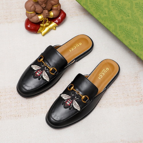 Wholesale Gucci Slippers For Men #1209474 $68.00 USD, Wholesale Quality Replica Gucci Slippers