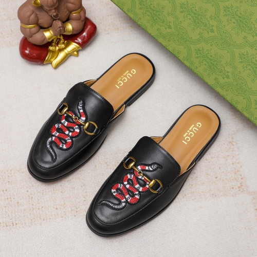 Wholesale Gucci Slippers For Men #1209475 $68.00 USD, Wholesale Quality Replica Gucci Slippers