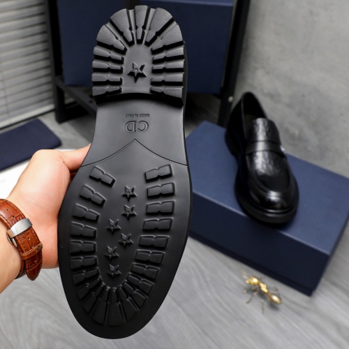 Replica Christian Dior Leather Shoes For Men #1209482 $96.00 USD for Wholesale