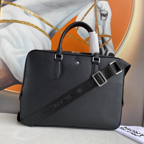 Wholesale Mont Blanc AAA Man Handbags #1209494 $160.00 USD, Wholesale Quality Replica Mont Blanc AAA Man Handbags