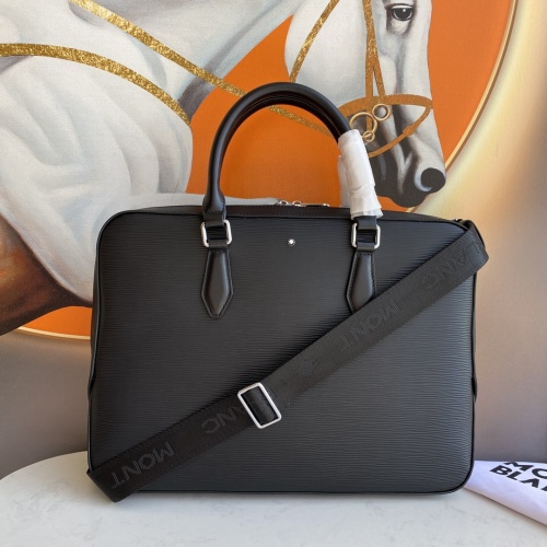 Wholesale Mont Blanc AAA Man Handbags #1209495 $160.00 USD, Wholesale Quality Replica Mont Blanc AAA Man Handbags