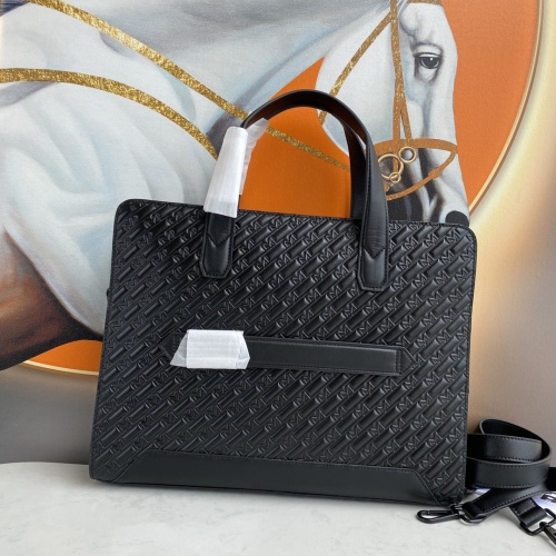 Replica Mont Blanc AAA Man Handbags #1209502 $192.00 USD for Wholesale